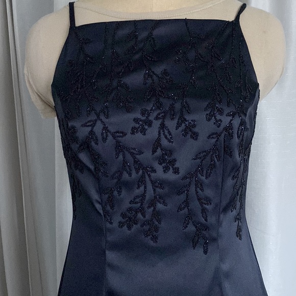 Navy special event maxi dress - Picture 3 of 11